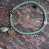 Single Gem chrysopraas mini/maxi