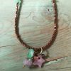 edf Amethist/Chrysopraas mauve-lila ketting