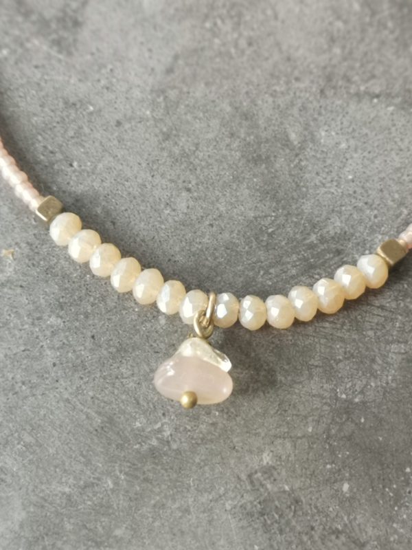 Maansteen Morganiet Ketting