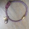 Lila single Toermalijn-Pearl