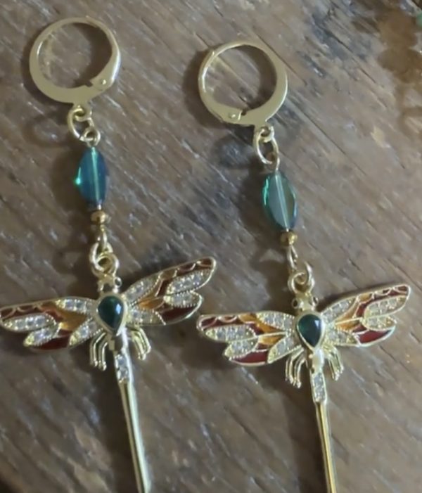 Gold plated Libelle's