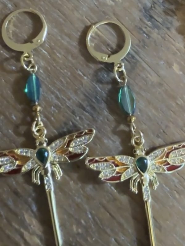Gold plated Libelle's